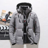 High quality men's winter jacket thick snow parka overcoat white duck down jacket men wind breaker brand Tace & Shark down coat