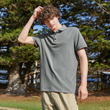 SEMIR turn down collar polo shirt men summer new half sleeve men short-sleeved trend Slim man business casual shirt