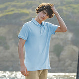 SEMIR turn down collar polo shirt men summer new half sleeve men short-sleeved trend Slim man business casual shirt
