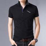 JANPA Style 2019 Brand Casual Polo Shirts Short Sleeve Men Summer Cotton Breathable Tops Tee ASIAN SIZE M-5XL 6XL