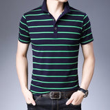 JANPA Style 2019 Brand Casual Polo Shirts Short Sleeve Men Summer Cotton Breathable Tops Tee ASIAN SIZE M-5XL 6XL