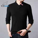 ICEbear 2019 New Men's Sweater Brand Men's Clothing Fashion Round Neck Sweater 1817
