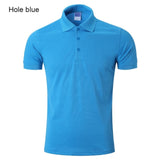 NIGRITY Mens Polo Shirt Casual Solid Polo shirt Men Short&Long Sleeve Polo shirt Male DIY Logo(min10 pieces to customize logo)