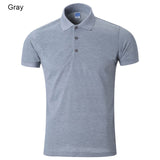 NIGRITY Mens Polo Shirt Casual Solid Polo shirt Men Short&Long Sleeve Polo shirt Male DIY Logo(min10 pieces to customize logo)