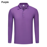 NIGRITY Mens Polo Shirt Casual Solid Polo shirt Men Short&Long Sleeve Polo shirt Male DIY Logo(min10 pieces to customize logo)