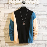 Christmas Men Striped Sweaters Winter Clothes 2019 Plus Size Asian 5XL 6XL 7XL Japan Knitted Style Casual Standard Pullovers