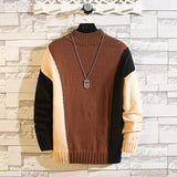 Christmas Men Striped Sweaters Winter Clothes 2019 Plus Size Asian 5XL 6XL 7XL Japan Knitted Style Casual Standard Pullovers