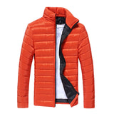 2019 Men Jacket Puffer Coat Jackets Basic Winter Warm Down Stand Collar Zipper Ultralight Mens Outwear
