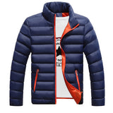 Winter Light Down Jacket Stand Collar Fit 3D Version Thermal Coat men duck down jacket ultralight outwear Fashion 2019 For Men