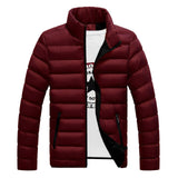 Winter Light Down Jacket Stand Collar Fit 3D Version Thermal Coat men duck down jacket ultralight outwear Fashion 2019 For Men
