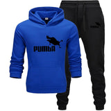 New 2019 trend Brand Fashion Men Sportswear Print Men Hoodies Pullover Mens tracksuit Sweatshirts Clothing mens tracksuits set