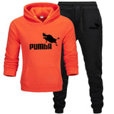 New 2019 trend Brand Fashion Men Sportswear Print Men Hoodies Pullover Mens tracksuit Sweatshirts Clothing mens tracksuits set