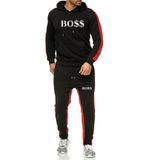 outdoor sports fitness training men's trend personalized 2019 Men's Sets Fashion Sportswear Tracksuits Hoodies+Pants Sets new