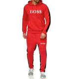 outdoor sports fitness training men's trend personalized 2019 Men's Sets Fashion Sportswear Tracksuits Hoodies+Pants Sets new