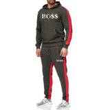 outdoor sports fitness training men's trend personalized 2019 Men's Sets Fashion Sportswear Tracksuits Hoodies+Pants Sets new