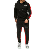 outdoor sports fitness training men's trend personalized 2019 Men's Sets Fashion Sportswear Tracksuits Hoodies+Pants Sets new