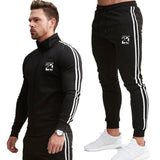 2 Piece Men Hoodies+Pants Sport Suit Jordan Men Clothing Set Gym Sport wear Tracksuit Fitness Bodybuilding  Suit Jogger Men Set