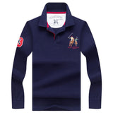 Spring Autumn Long Sleeve Polo Shirt High quality business casual men's polo shirt Comfortable shirt polo men Branded clothing