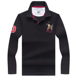 Spring Autumn Long Sleeve Polo Shirt High quality business casual men's polo shirt Comfortable shirt polo men Branded clothing
