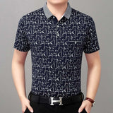 Summer polo shirt men short sleeve polos shirts patchwork slim fit mens pol clothes dress bodybuilding streetwear poloshirt 7078