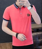 Eden Park Homme Men's Polo Shirt Brank Short-Sleeved Shirt Casual Cotton Anti-Pilling Mens Shirts Large Size M-4XL;YA209
